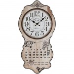 Horloge Caf de la Gare en bois 60 cm