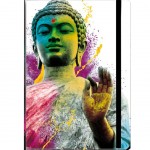 Carnet Zen Bouddha  couverture rigide - fond blanc