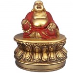 Boite Bouddha Rieur en rsine 8.5 cm