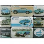 Magnets Renault Alpine - 9 petits aimants mailles