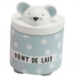 Boite  dents de lait Bleue La petite Souris