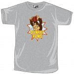 T-shirt Nintendo Donkey Kong gris chiné