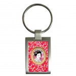 Porte-cls en mtal mat Geishas liberty by Cbkreation