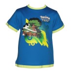 T-Shirt Pokemon bleu 3 ans