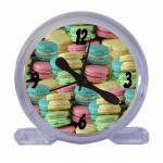 Rveil Plexiglas Macarons multicouleurs by Cbkreation