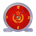 Rveil Plexiglas drapeau CCCP Urss by Cbkreation