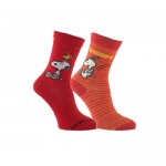 Lot de 2 paires de chaussettes Snoopy 19-22