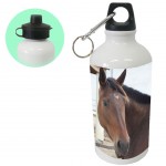 Bidon Sport Cheval marron aluminium par CBKreation