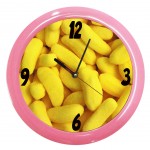 Horloge Bananes Douceurs de notre enfance by Cbkreation
