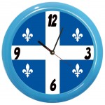 Horloge Drapeau Quebec by Cbkreation