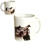 Mug chevaux sauvages par Cbkreation
