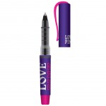Stylo roller rechargeable Love Pink violet