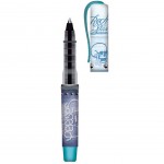 Stylo roller rechargeable Le temps des cerises bleu