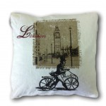 Coussin dhoussable London Plymouth Rtro Big Ben