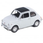 Voiture de collection à friction Fiat Nuova 500 Blanche