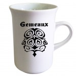 Mug Zodiaque Gemeau forme tasse  th Cbkreation