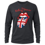 T-shirt Rolling Stones manches longues anthracite taille L
