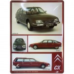 Plaque mtal Citroen CX Pallas GTI Break 2500 30 x 40 cm