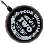 Sonnette en mtal de Vlo Noire - Four Wheels