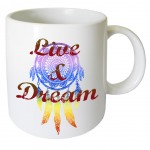 Mug Live and Dream par Cbkreation
