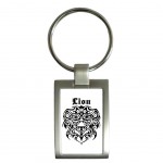 Porte cls Lion en mtal par Cbkreation