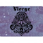 Tapis de souris signe zodiaque Vierge Cbkreation