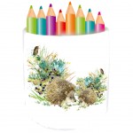 Pot  crayon Hrissons par Cbkreation