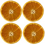 Dessous de verres Agrume by Cbkreation par 4 - L'Orange
