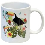 Mug en cramique Toucan par Cbkreation