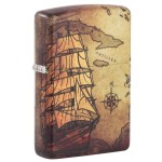 Briquet Zippo Navire pirate