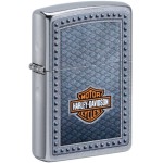 Briquet Zippo Harley Davidson gris