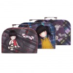 Set 3 Valisettes Gorjuss Tartan en carton