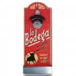 Ouvre bouteille Bodega Bar à Tapas Mural en bois