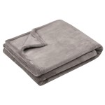 Plaid polaire doudou lin 130 x 160 cm