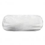 Coussin polochon dhoussable en maille Doudou - Blanc