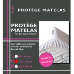 Protge matelas molleton Coton - Alse 140 x 190 cm