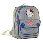 Sac  dos Hello Kitty bleu