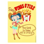 Grand sticker Deco Betty Boop 60 cm