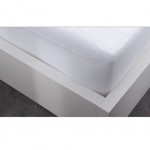 Protge matelas en fibre de bambou 140 x 190 cm