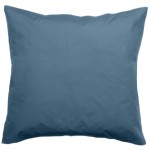 Taie d'Oreiller 80 fils Coton percale 65 x 65 cm - Azur