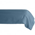 Taie de traversin 80 fils Coton percale 43 x 190 cm - Azur