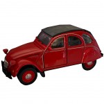 2 CV rouge miniature licence Officielle Citroën 11 x 4 x 5 cm
