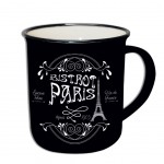 Mug Bistrot Paris - Noir