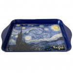 Mini plateau Van Gogh - Nuit toile - 21 x 14 cm
