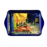 Mini plateau Van Gogh - Terrasse du Café le Soir - 21 x 14 cm