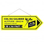 Flche en bois Tour de France -  Col du Galibier