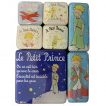 7 aimants Le Petit Prince de St Exupéry émaillés en résine Epoxy