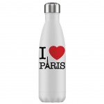 Gourde isotherme I love Paris - 500 ml