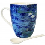 Mug avec sa cuillre Claude Monet - Nymphas