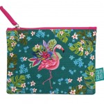 Pochette plate Flamants Roses Allen Designs - 14 x 20.5 cm